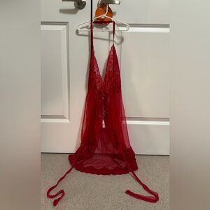 SUGAR THRILLZ Red dress lingerie